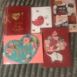 Papyrus Red and Pink Holiday Card Set